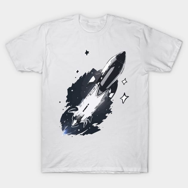 Beyond the Horizons - Celebrating the Awe of Cosmic Discoverye universe. T-Shirt by Moulezitouna